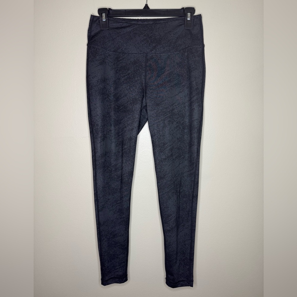 FootJoy Women's Golf Leggings Gray Print Stretch Athletic Pants Size M
